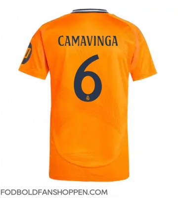 Real Madrid Eduardo Camavinga #6 Udebanetrøje 2024-25 Kortærmet